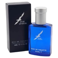 Blue Stratos Eau De Toilette 50ml Men Light Fresh Long Lasting Fragrance images 0