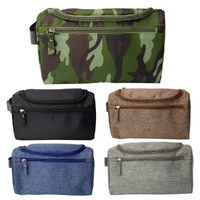 Mens Toiletry Bag 25 x 15 x 14cm Assorted Colours - Random Colour Supplied Pack of 3 images 0