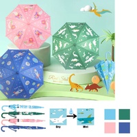 Kids Colour Changing Umbrella Assorted Prints - Random Design and Colour Supplied Pack of 5 images 0