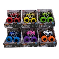 Die-Cast 4x4 Big Wheel Truck 12.5 x 10 x 12cm Assorted Colours - Random Colour Supplied Pack of 5 images 0