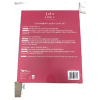 LuLu Grace Strawberry Body Care Set Hand Cream Scrub Butter images 0