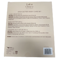 LuLu Grace Shea Butter Body Care Set Hand Cream Scrub Butter images 0