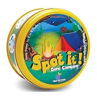 Spot It! Gone Camping Card Game in Tin 2-8 Players Ages 7+ Pack of 6 images 0