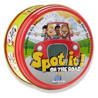 Spot It! On the Road Card Game in Tin 2-8 Players Ages 7+ Pack of 3 images 0