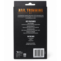 Crewman Nail Trimming Kit 2 Nail Clippers File and Storage Pouch images 0