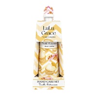 Lulu Grace Vanilla Buttercream Hand Cream 60mL & Nail File Hand Care Set Bundle of 3 images 0