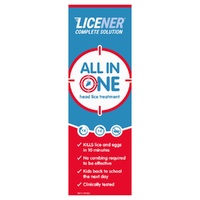 Licener All In One Head Lice Treatment 100mL images 0