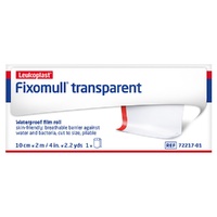 Fixomull Transparent Wide Area Fixation 10cmx2m images 0