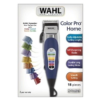 Wahl Color Pro Home Corded Hair Clipper Kit + Blade Oil Care Kit images 0