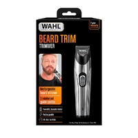 Wahl Beard Trim Rechargeable Trimmer + Blade Oil Care Kit images 0