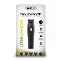 Wahl Multi Groom+ Lithium-Ion Trimmer + Blade Oil Care Kit images 0