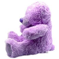 Soft Toys Huggable Teddy Bear Stuffed Toy Lilac 35cm images 0