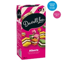 Darrell Lea Allsorts Gift Box 600g Counter Display of 8 Bundle of 6 images 0