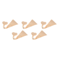 Hollywood Fashion Secrets Invisible G String Reusable Nude No VPL XS/S Pack of 5 images 0