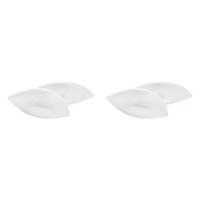 Hollywood Fashion Secrets Silicone Breast Enhancers Med Push Up Inserts Pack of 2 images 0