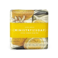 Ministry of Soap Exotic Edition Citrus Lemon Square Soap Bar 150g Pack of 6 images 0