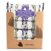 Essencias de Portugal Caravela Portuguese Lavender Wrapped Soap 130g Counter Display of 20 Bundle of 6 images 0