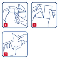 Fixomull Gentle Touch Wide Area Fixation 10cmx2m images 0