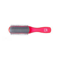 Kent Airhedz Glo Half Round Detangling Brush Red images 0