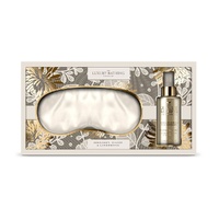 Luxury Bathing Co Bergamot Ginger & Lemongrass Sleep Set Eye Mask & Pillow Mist Bundle of 4 images 0