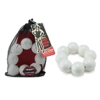 Mad Beauty Rocky Horror Show String of Pearls Bath Fizzers 8 x 20g Pack of 6 images 0