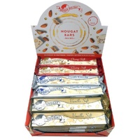 Mondo Nougat Nougat Bars 60g Assorted Flavours Counter Display of 24 Bundle of 2 images 0