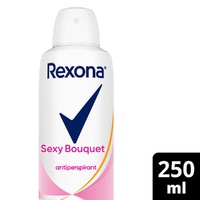 Rexona Antiperspirant Aerosol Deodorant Sexy Bouquet 250mL images 0