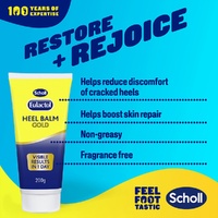 Scholl Eulactol Heel Balm Gold 200g images 0