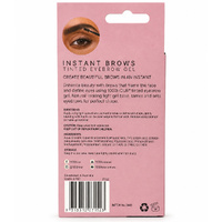 1000HOUR Instant Brows Tinted Eyebrow Gel Black Dark Brown 6g images 0