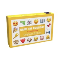 Name the Emoticon Flash Card Game Original Edition Pack of 5 images 0