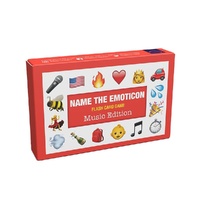 Name the Emoticon Flash Card Game Music Edition Pack of 5 images 0