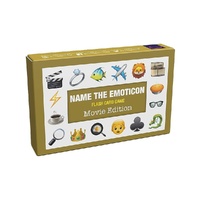 Name the Emoticon Flash Card Game Movie Edition Pack of 4 images 0