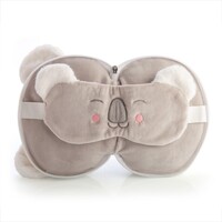 Smoosho's Pals Travel Koala Mask & Pillow Plush Accessory images 0