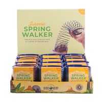 Discovery Zone Jurassic Spring Walker Coil Spring Toy Counter Display of 12 Bundle of 5 images 0