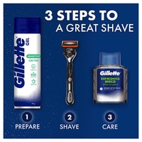 Gillette Sensitive Aloe Vera Shave Gel 195g images 0