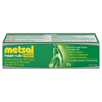 Metsal Heat Rub Cream 50g images 0