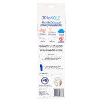 Trimsole Diabetic Memory Foam Insoles Unisex Trim to Size Cushion Support images 0