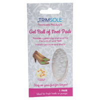 Trimsole Gel Ball of Foot Pads Cushioned Anti Slip Inserts 1 Pair images 0
