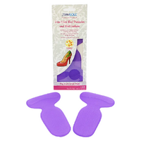 Trimsole 2 in 1 Gel Heel Protector Cushion Anti Slip Inserts 1 Pair images 0