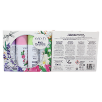 Yardley Body Spray Gift Set 4 x 50ml Lavender Rose Lily Honeysuckle Floral Mist images 0