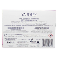 Yardley Mini EDT Gift Set 2 x 10ml Lavender and Rose Vegan Friendly Fragrance images 0
