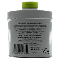 Yardley Lily of the Valley Body Powder 50g Vegan Plant Based Skin Care images 0