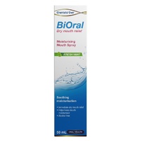 Chemists' Own BiOral Dry Mouth Relief Moisturising Mouth Spray 50mL images 0