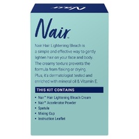 Nair Cream Hair Bleach for Face & Body images 0