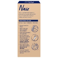 Nair Hair Removal Cream with Sweet Almond Oil Body & Face 75g images 0