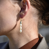 Culturesse Loire Pearl Drop Earrings  images 0