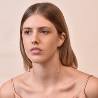 Culturesse Esme Meche Simpliciy Long Drop Earrings images 0