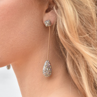 Culturesse Fallen Glamour Drop Earrings (My ears are pierced) images 0