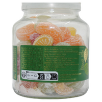 Cavendish and Harvey Fruit Candy Jar 300g Gluten Free Vegan Halal Kosher Sweets images 0