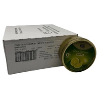 Cavendish & Harvey Sour Lemon Drops 200g Tin Sweets Fruit Candy Lollies x 10 images 0